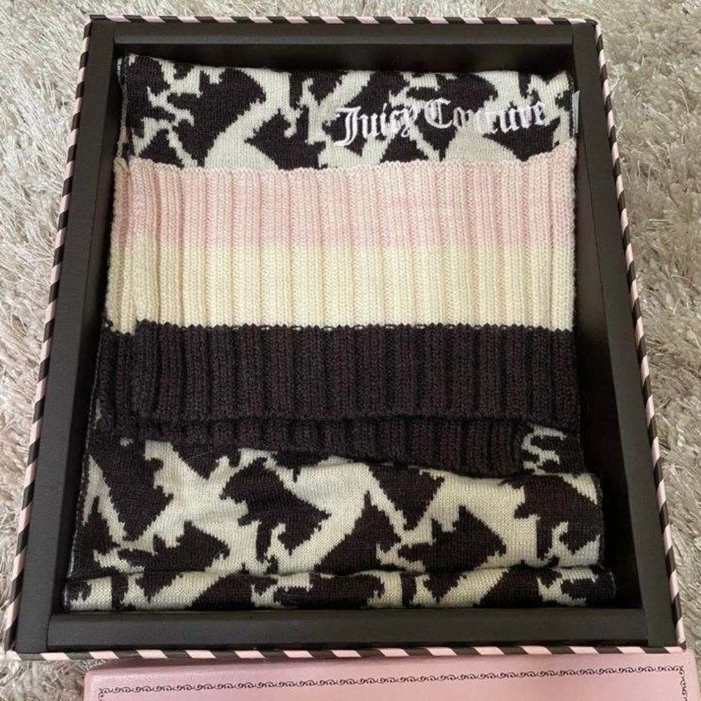 Vintage Scottie Dog Juicy Couture Scarf